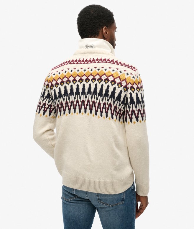 Fairisle Knit Crew Jumper