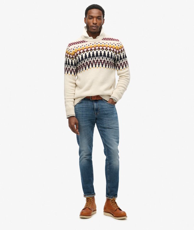 Fairisle Knit Crew Jumper