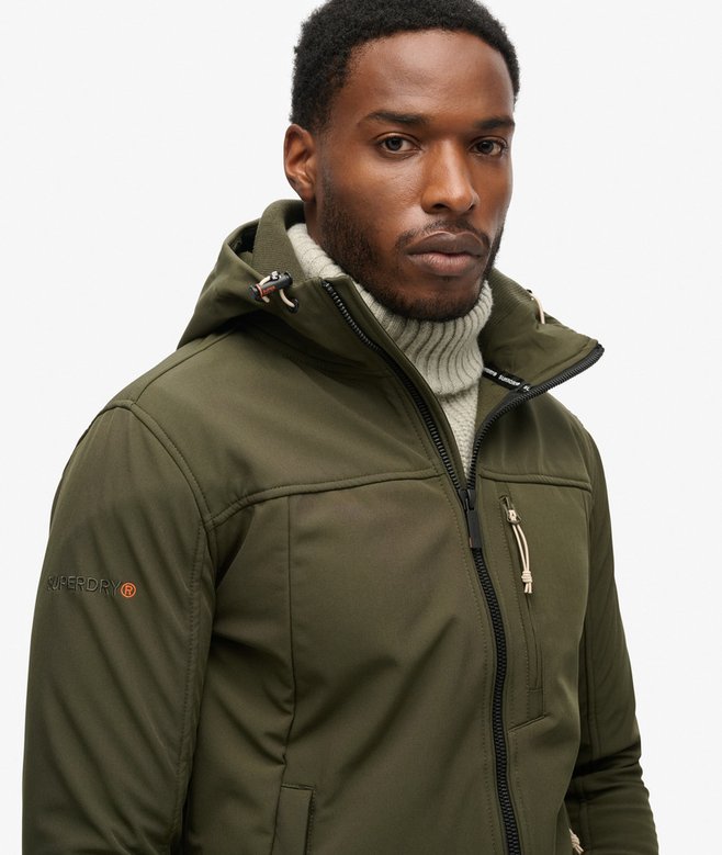 Hooded Soft Shell Trekker Jacket