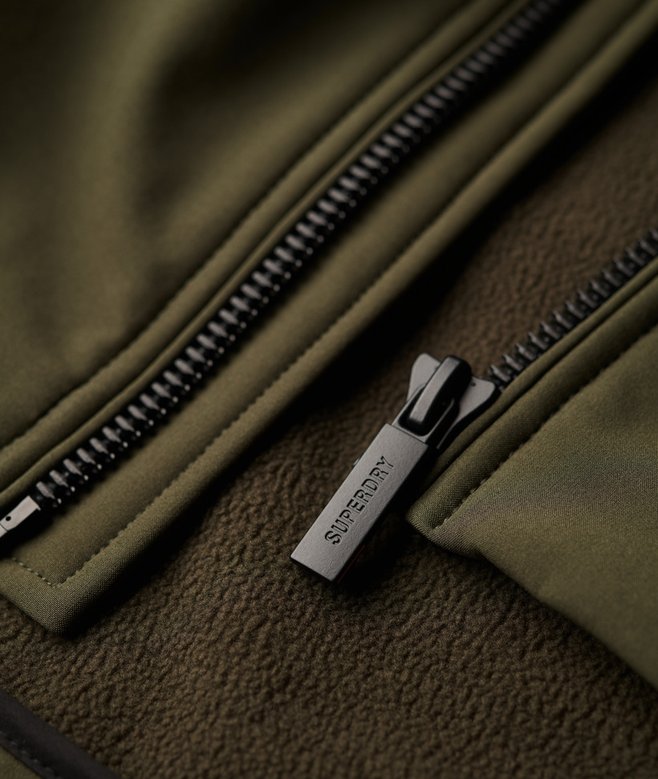 Hooded Soft Shell Trekker Jacket