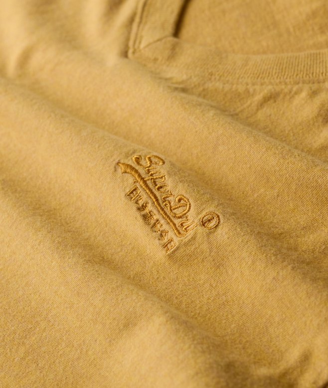 Organic Cotton Essential Logo V Neck T-Shirt