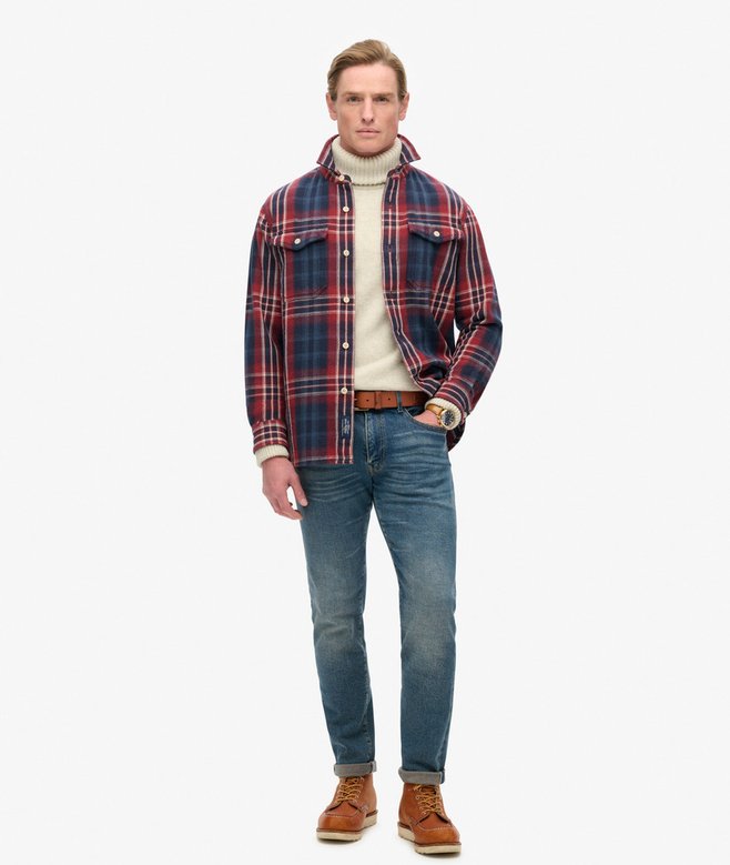 The Merchant Store - Heavy Checked Shirt