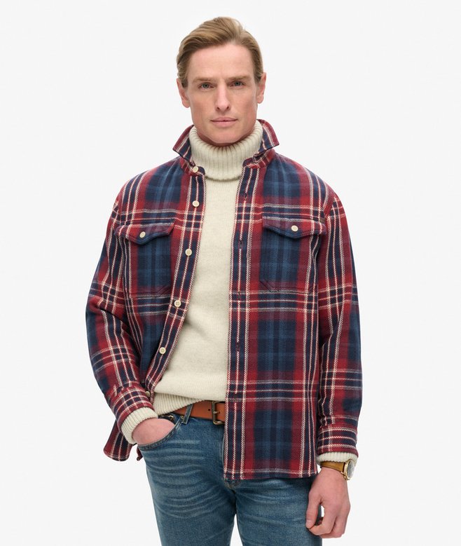 The Merchant Store - Heavy Checked Shirt