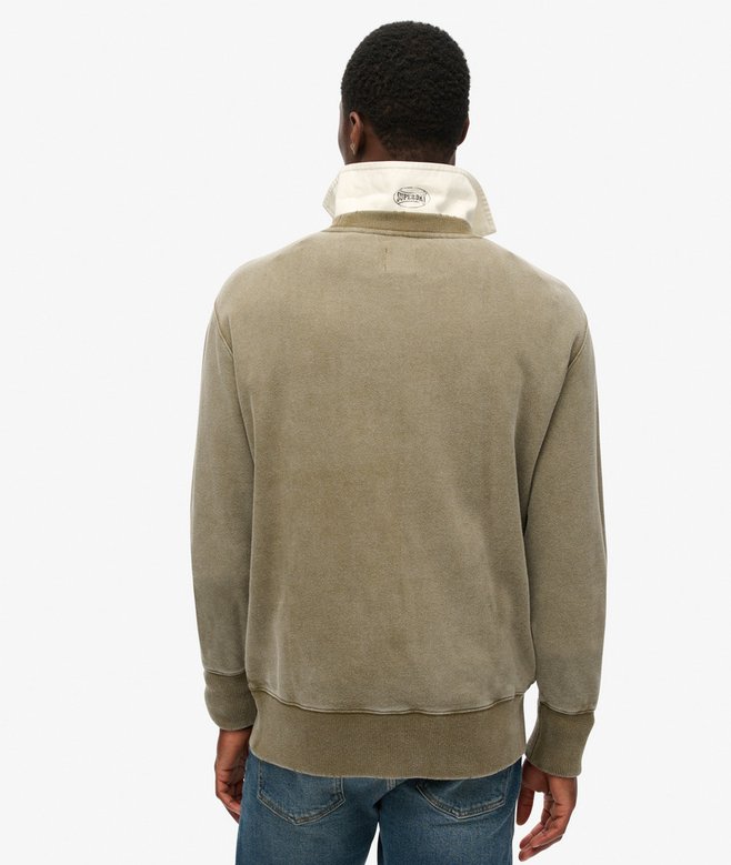 Mechanic Loose Fit Crew Sweatshirt