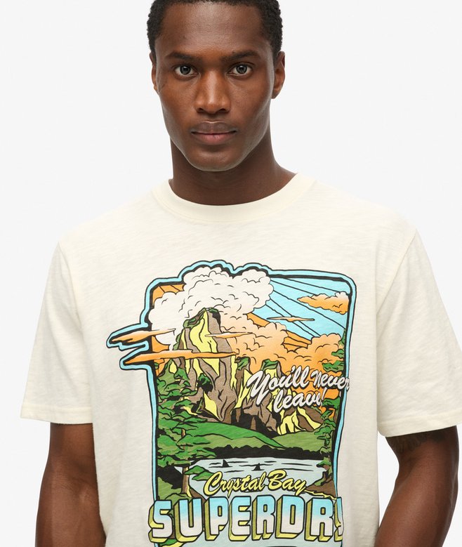 Neon Travel Graphic Loose T-Shirt