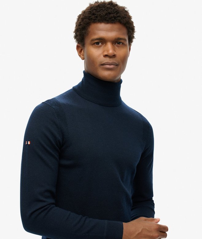 Merino Roll Neck Jumper