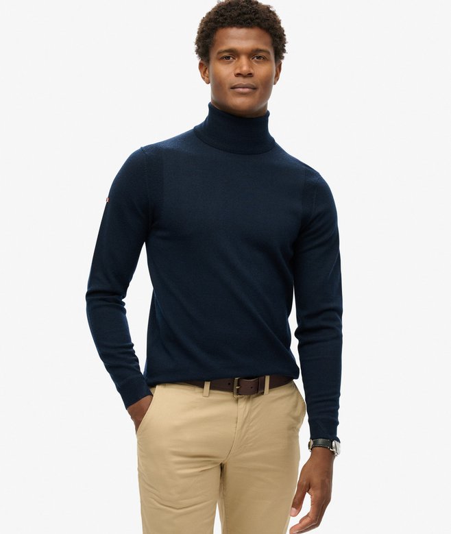 Merino Roll Neck Jumper