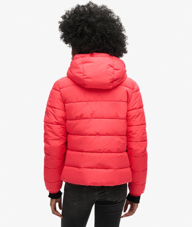 Hooded Spirit Sports Puffer Jacket