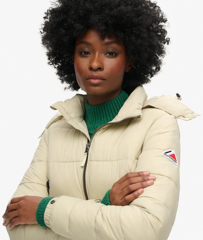 Crop Hooded Fuji Jacket