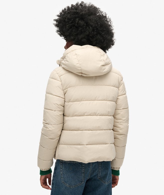 Hooded Spirit Sports Puffer Jacket
