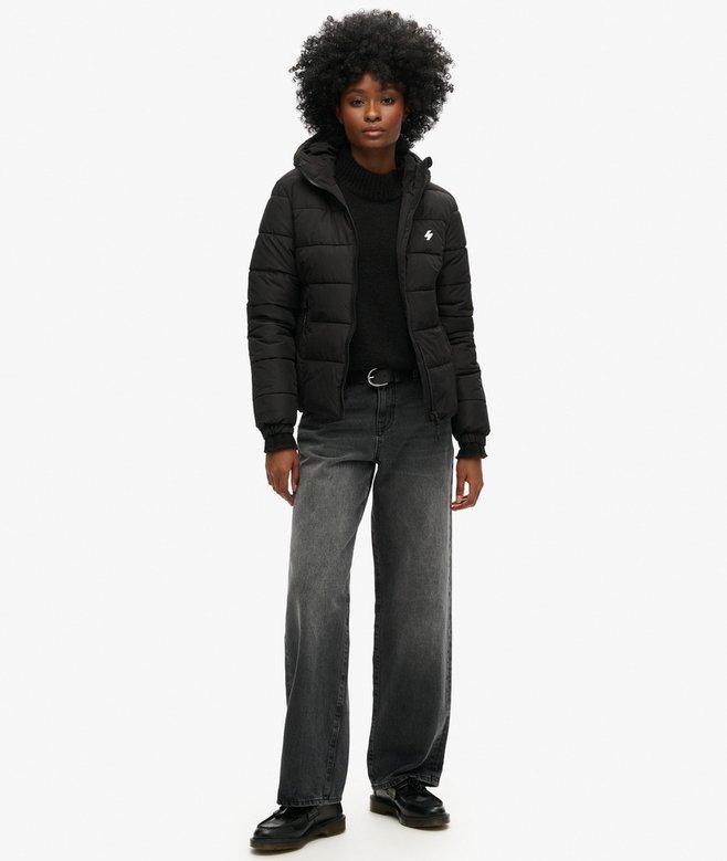 Hooded Spirit Sports Puffer Jacket