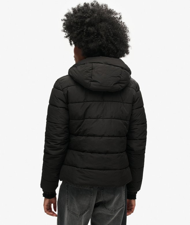 Hooded Spirit Sports Puffer Jacket