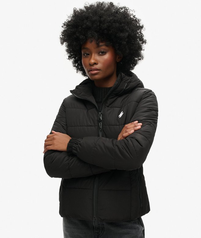 Hooded Spirit Sports Puffer Jacket