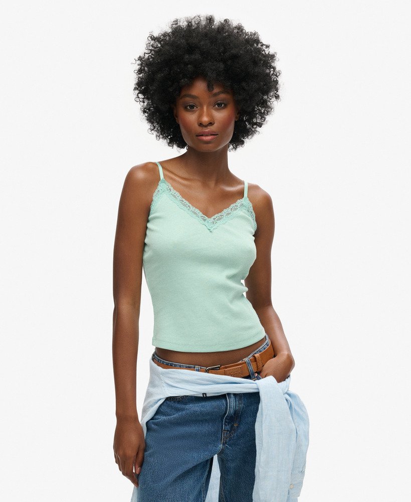 mint green camisole top