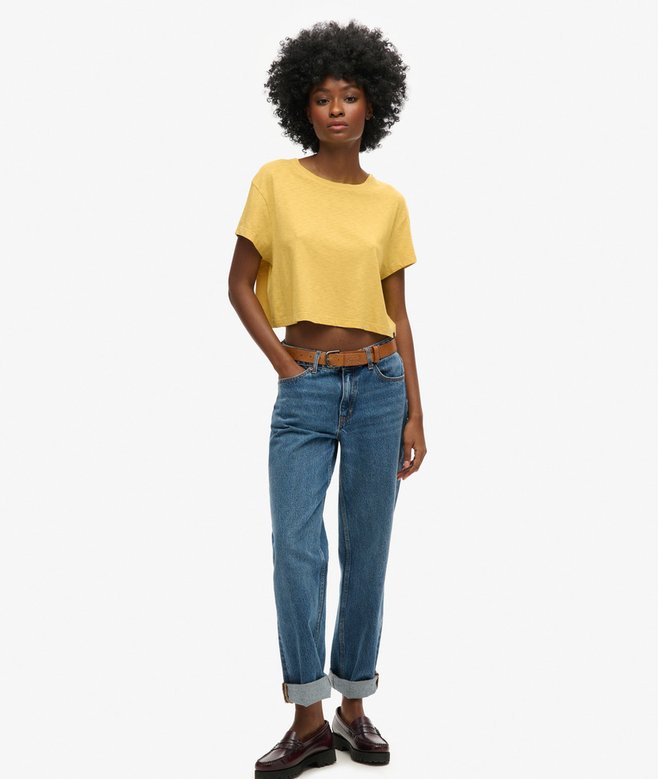 Slouchy Cropped T-Shirt