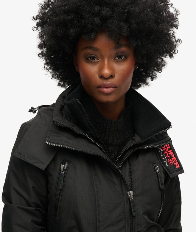 Hooded Mountain Windbreaker Jacket