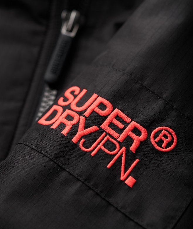 Hooded Mountain Windbreaker Jacket