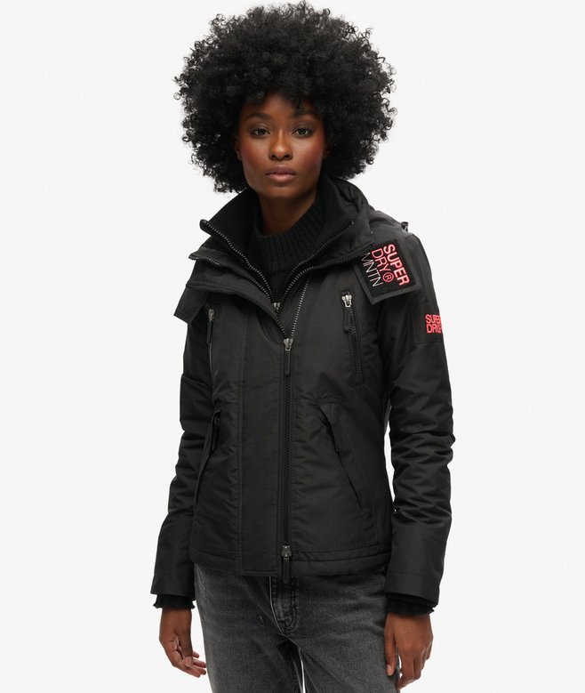 Hooded Mountain Windbreaker Jacket