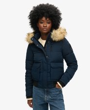 Giacca bomber con cappuccio Everest