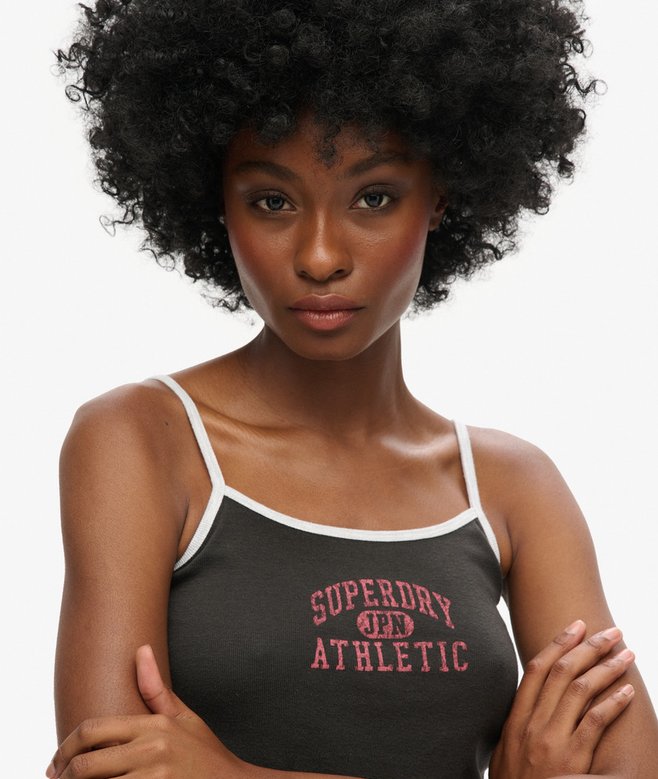 Athletic Essentials Crop Cami Top