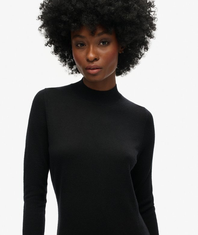 Merino Long Sleeve Knit Dress