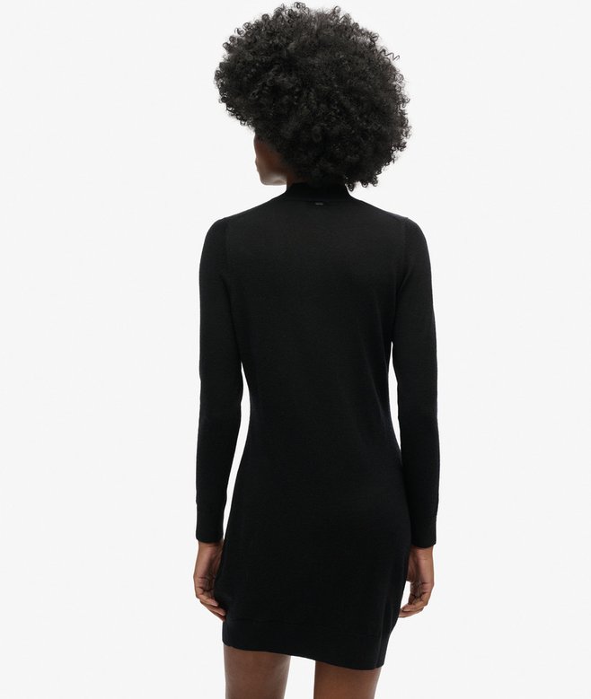 Merino Long Sleeve Knit Dress