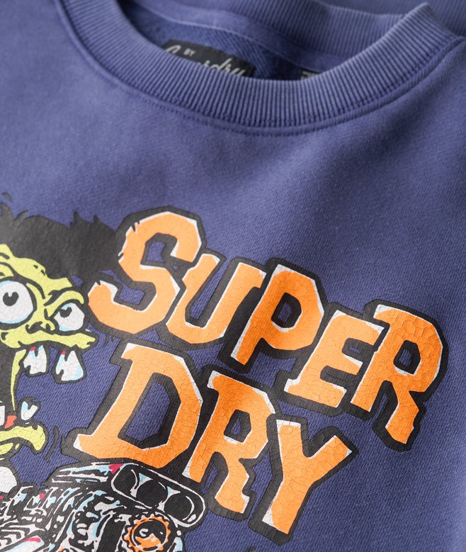 Dragnut Graphic Loose Sweatshirt