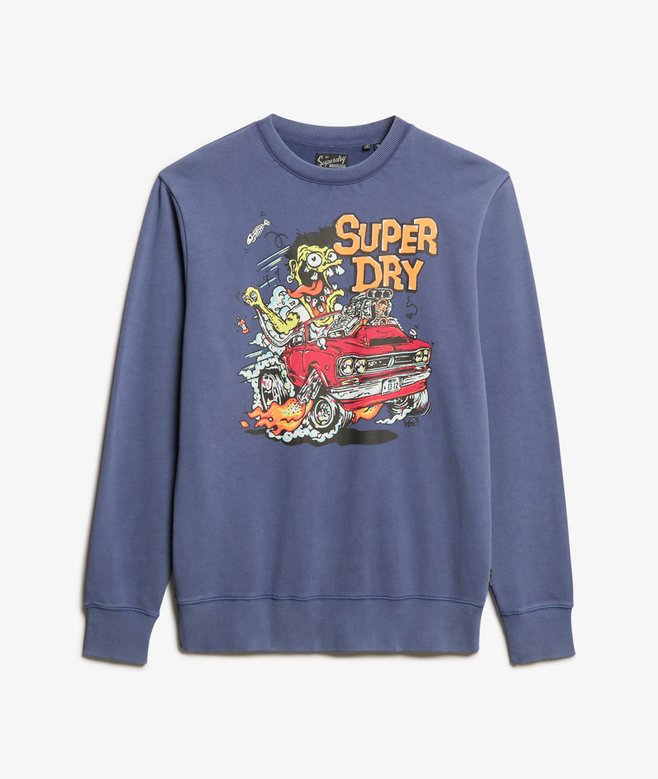 Dragnut Graphic Loose Sweatshirt