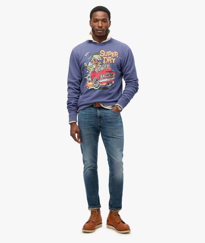 Dragnut Graphic Loose Sweatshirt