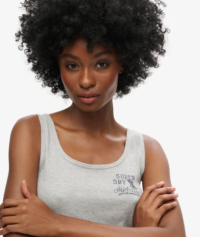 Athletic Essentials Ribbed Vest Top