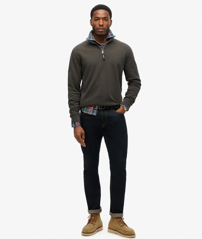 Utility Logo Half-Zip Sweatshirt (3) 3.7 out of 5 stars, 3 reviews More Colours Available Price £27.49 Price reduced from £54.99 to You Save 50%