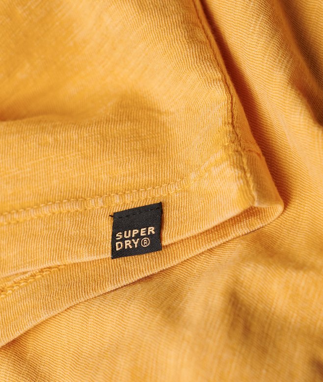 V-Neck Slub Short Sleeve T-Shirt