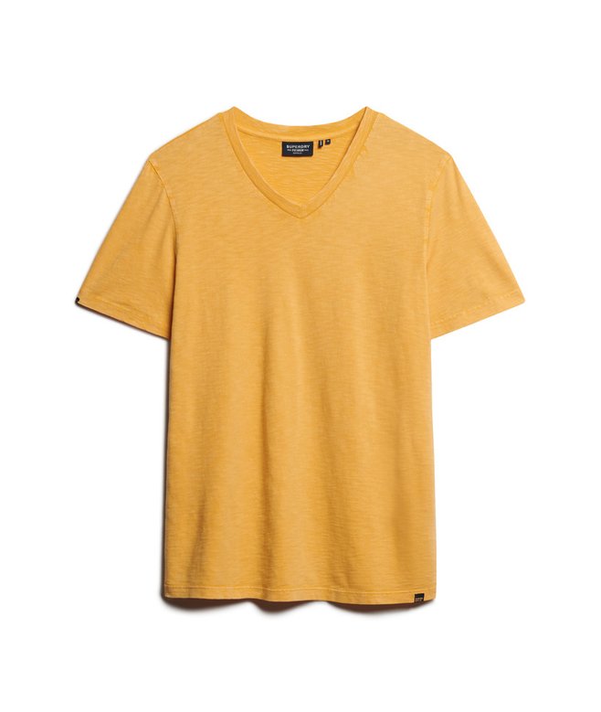 V-Neck Slub Short Sleeve T-Shirt