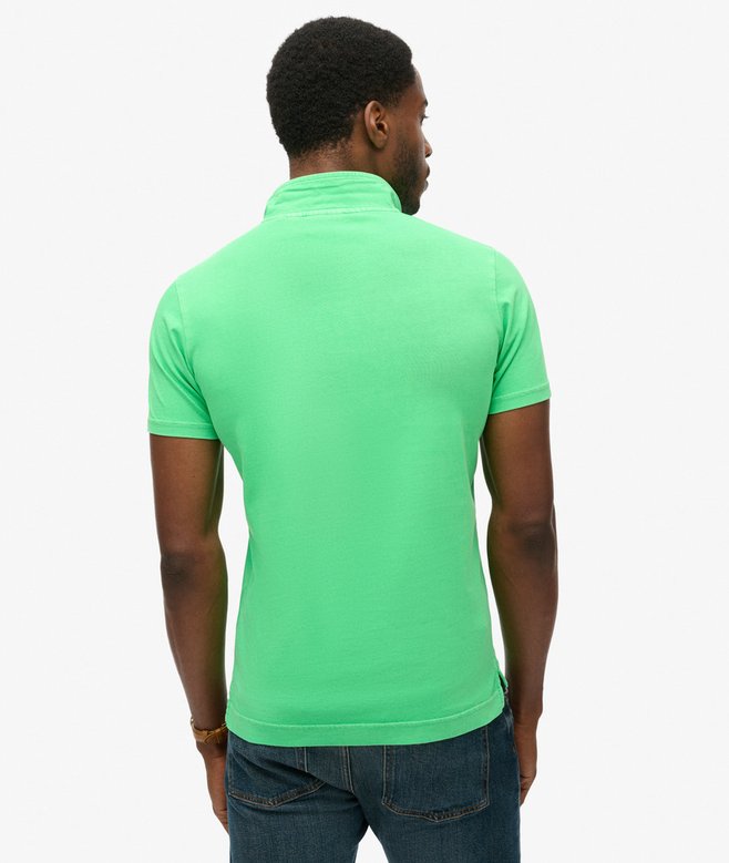Essential Logo Neon Jersey Polo Shirt