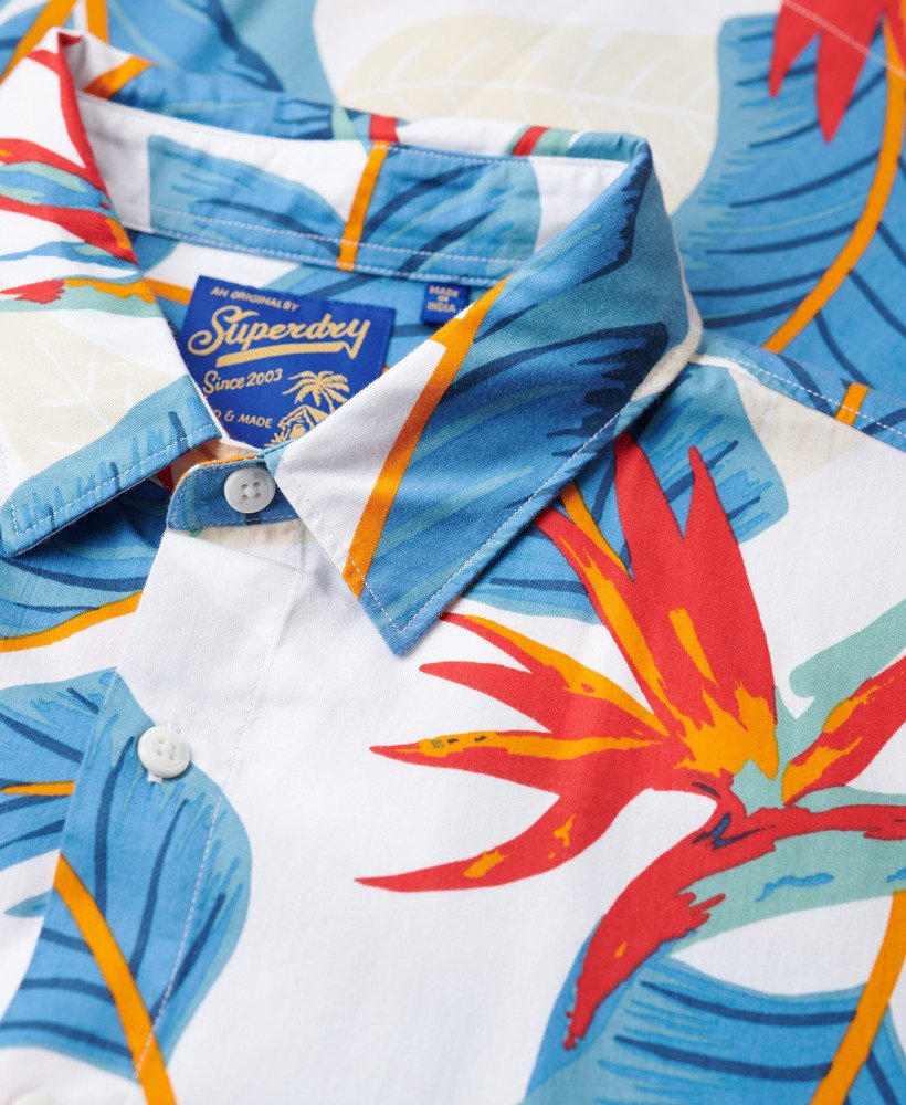 トップス ANATOMICA HAWAIIAN SHIRTS DEEP SEA S CHR Ky's Tropical Sea Life Navy Blue Cotton Poplin Men's