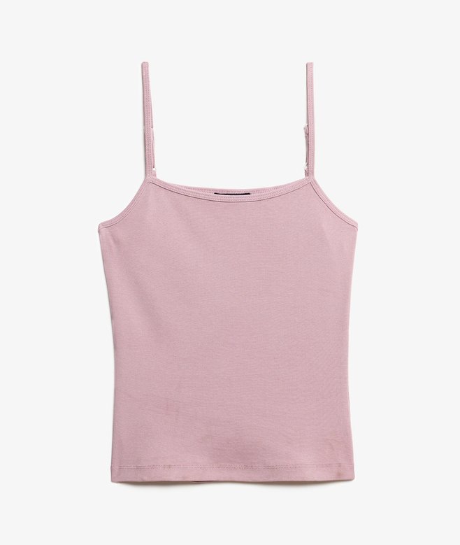Fine Rib Cami Vest Top