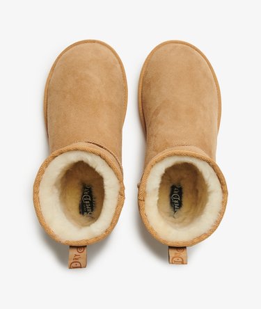 Suede Sherpa Ankle Boots Image 4