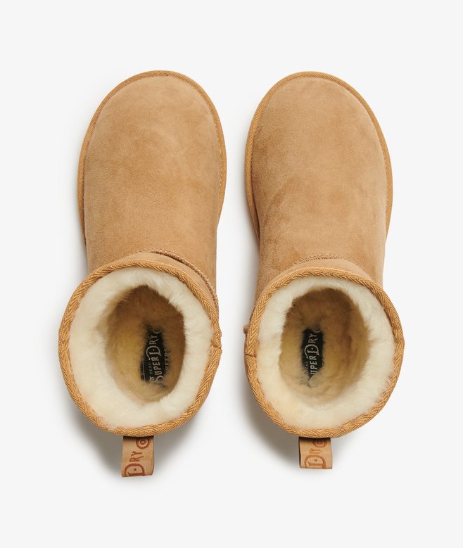 Suede Sherpa Ankle Boots More Colours Available Price £66.49 Price reduced from £94.99 to You Save 30%
