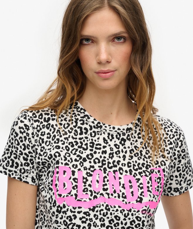 Blondie x Superdry Fitted T-Shirt