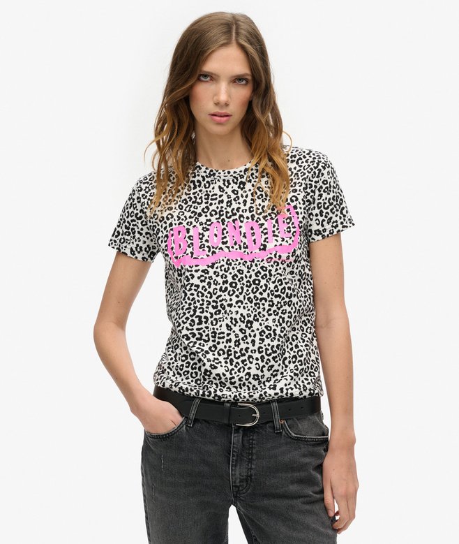 Blondie x Superdry Fitted T-Shirt