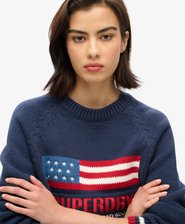 Americana Crew Knit Jumper