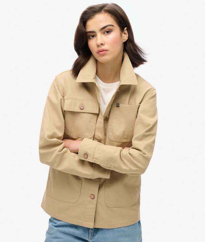 Embroidered Chore Jacket