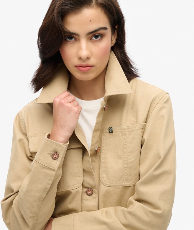 Embroidered Chore Jacket