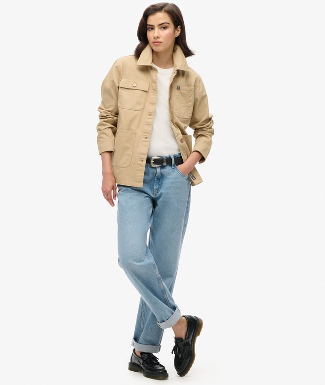 Embroidered Chore Jacket