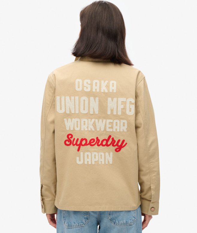 Embroidered Chore Jacket