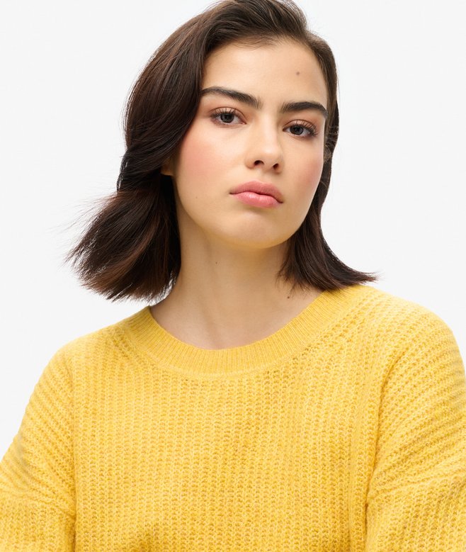 Brushed Crew Neck Jumper