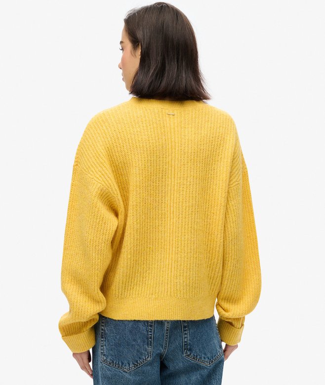 Brushed Crew Neck Jumper