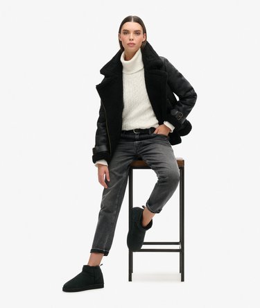 Sherpa-Ministiefel aus Wildleder Image 2