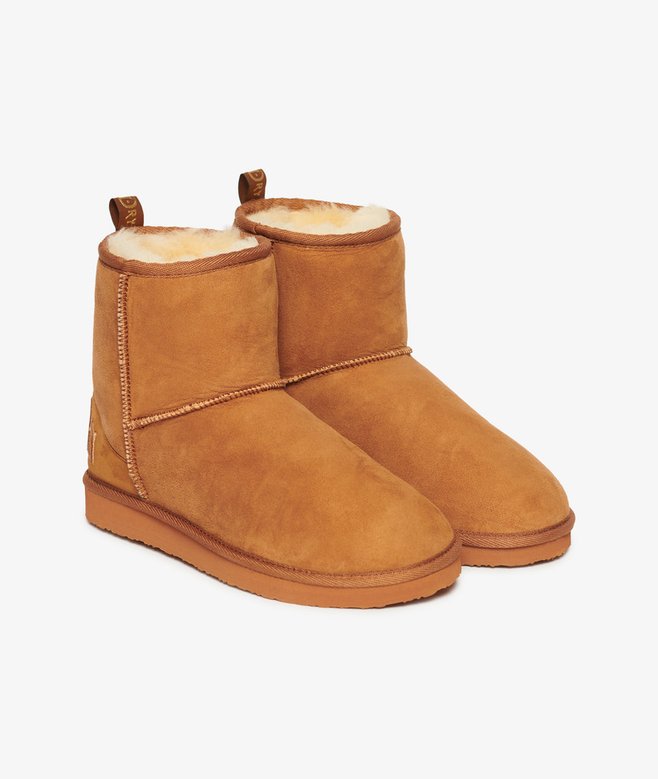 Suede Sherpa Ankle Boots More Colours Available Price £66.49 Price reduced from £94.99 to You Save 30%