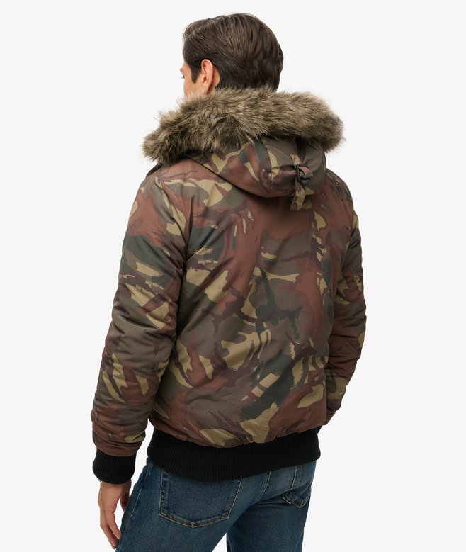 Hooded Everest Puffer Bomber Jacket